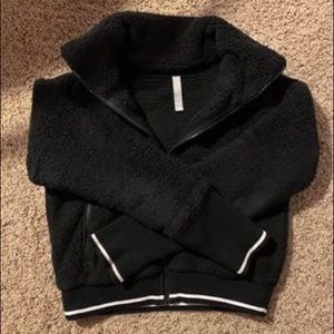 Athleta Sherpa Bomber Jacket